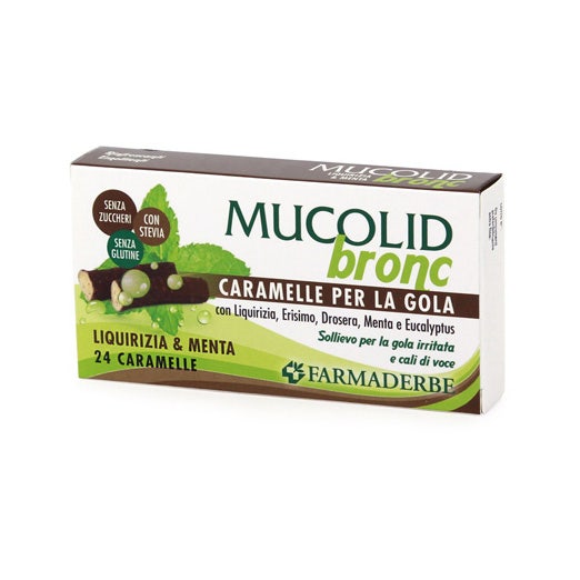 Mucolid Bronc Menta E Liquirizia 24 Caramelle  - 3