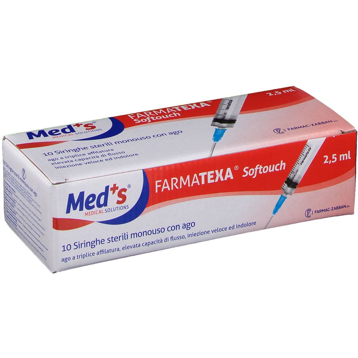 Meds Siringa 2.5ml 2G 10 Pezzi  - 1