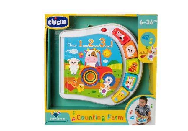 Chicco Gioco Libro Fattoria dei Numeri  - 2