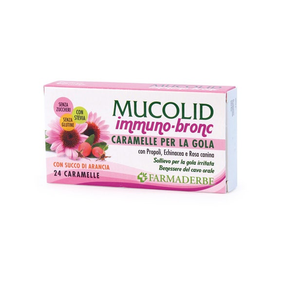 Mucolid Bronc Immuno 24 Caramelle  - 1