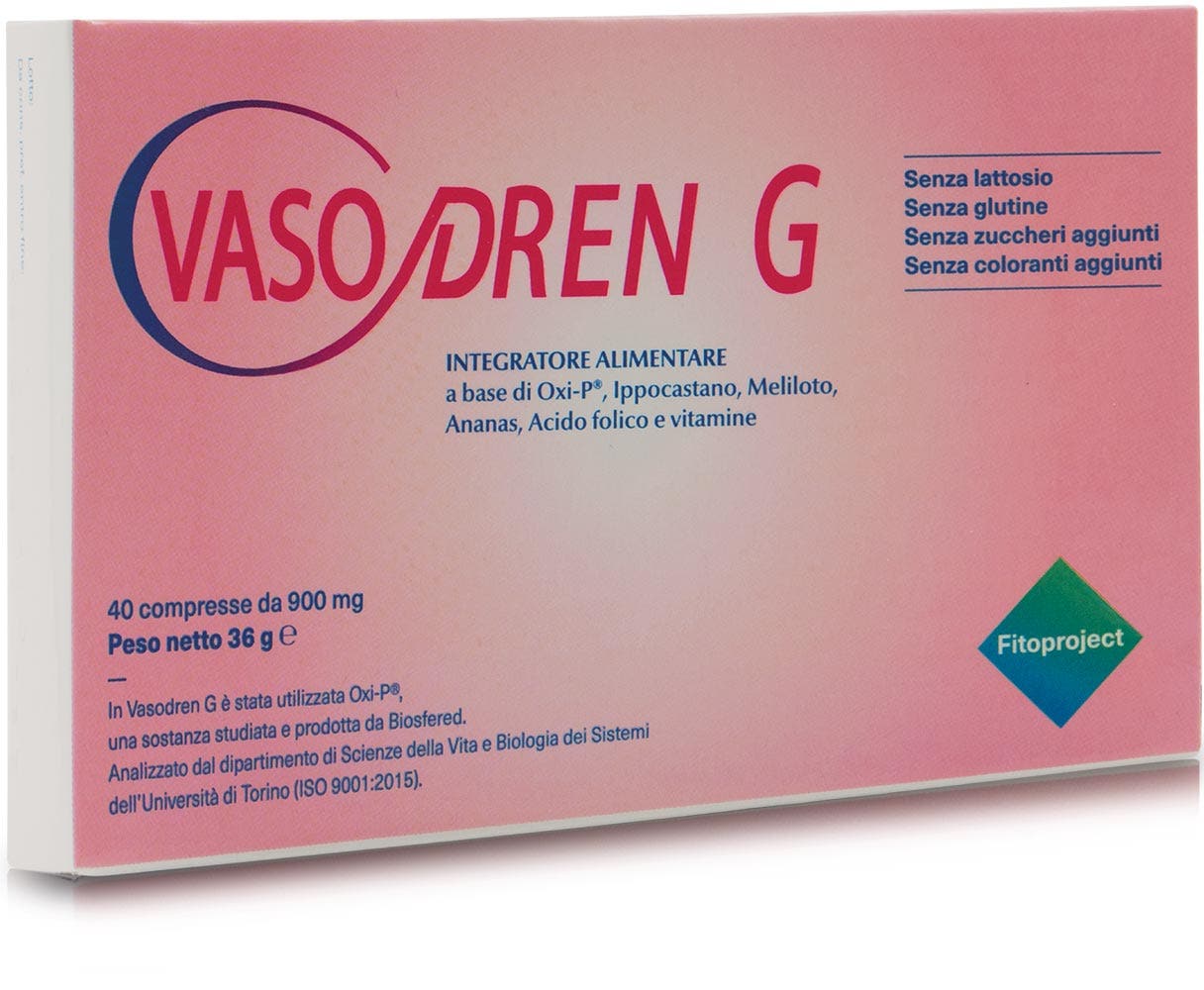 Vasodren G 40 Compresse-3
