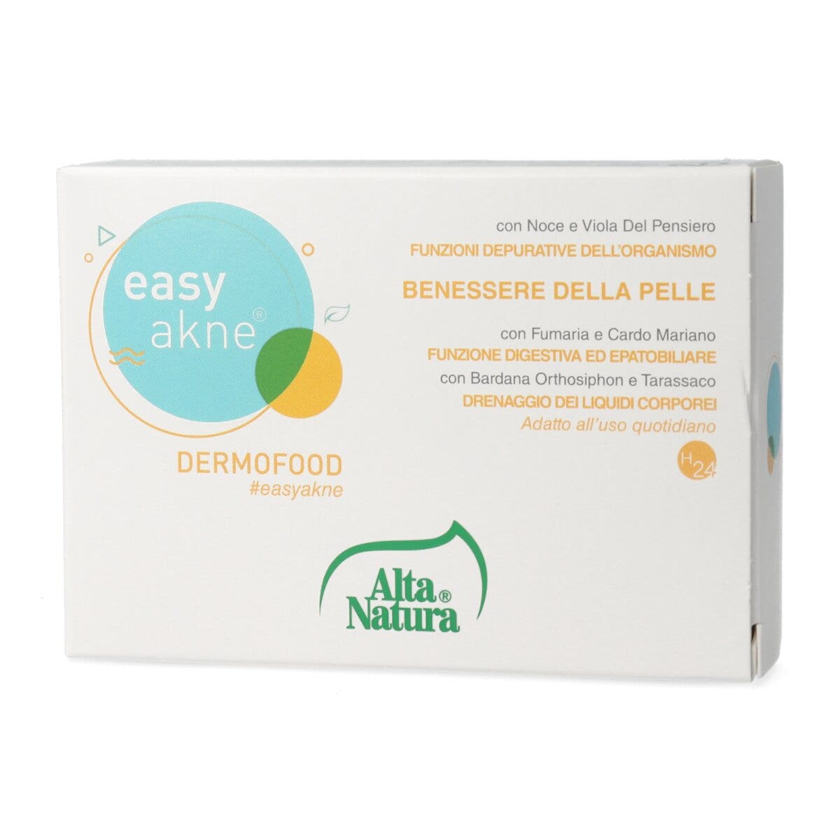 Alta Natura Easy Akne Dermofood 60 Compresse-1