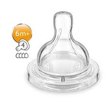 Avent Tettarella Flusso Veloce 4 Fori 2 Pezzi  - 1