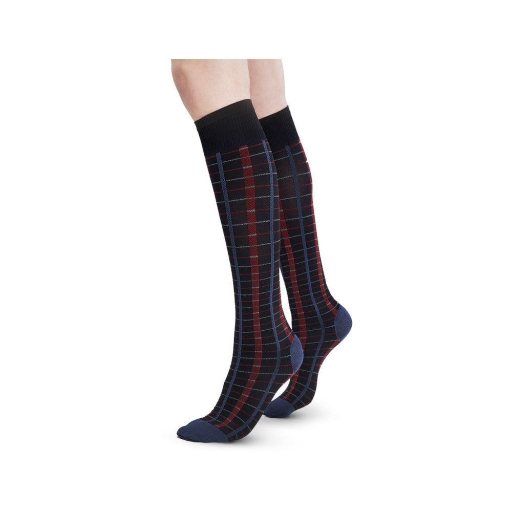 Solidea Calza Elastica Scottish Knee-High 100 Nere M  - 2