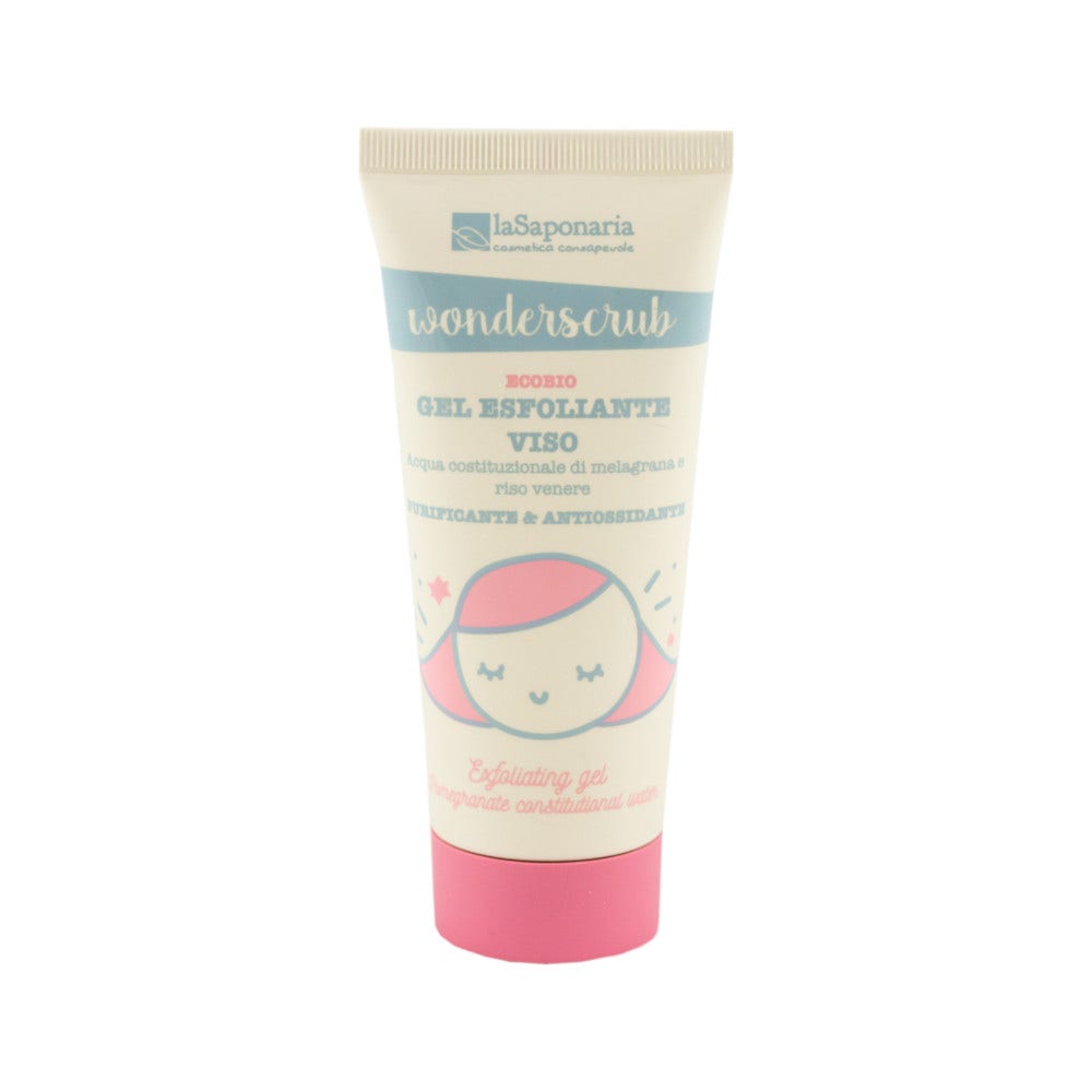 La Saponaria Wonderscrub Gel Esfoliante Viso 100ml-1