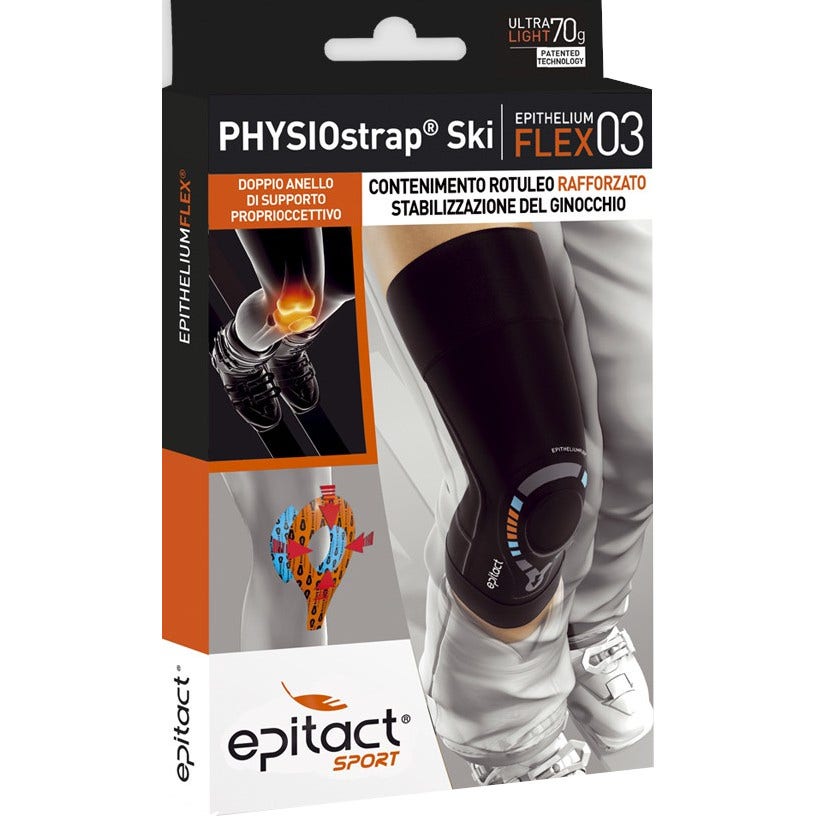Epitact Ginocchiera Sport Physiostrap Ski Taglia M  - 2