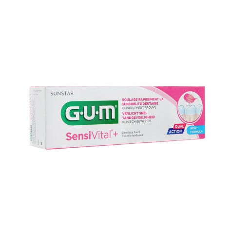 Gum Sensivital+ Dentifricio 75ml-1