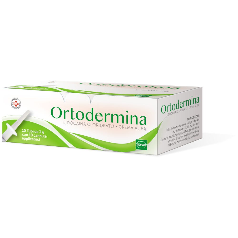 Ortodermina Crema Dermatologica 10 Tubi 3g 5%  - 1