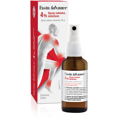 Fastuadvance*Soluzione Cutanea Spray 1 Flacone 25g 4%  - 1