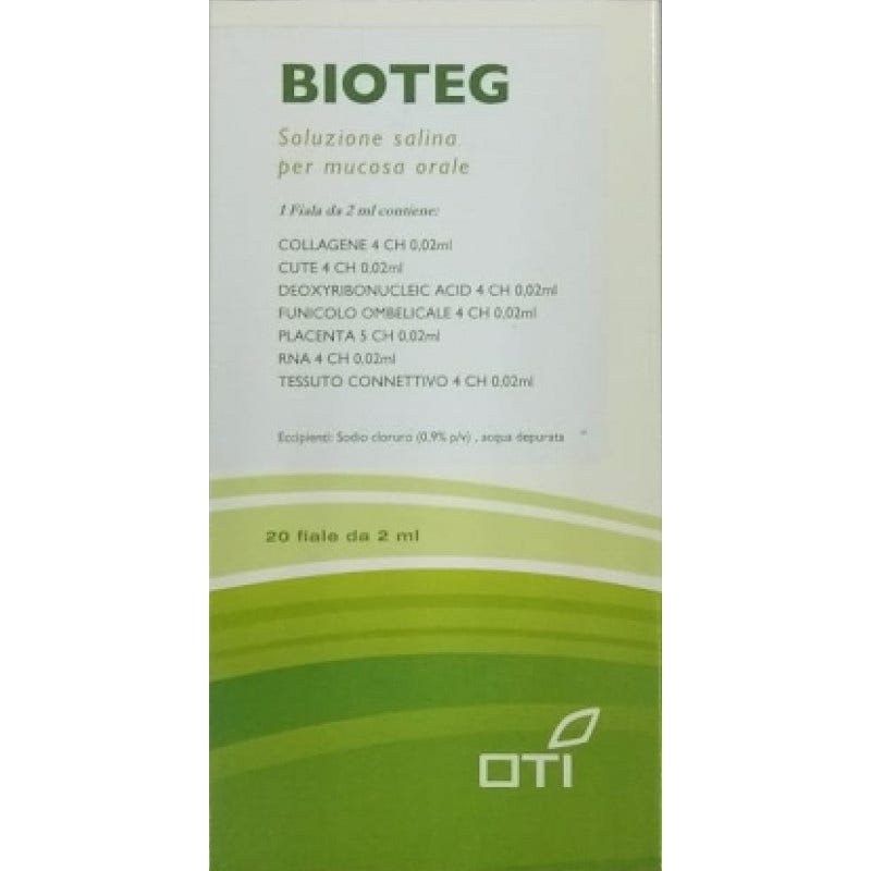 Oti Bioteg Composto 20 Fiale Fisiologiche Da 2ml - 1