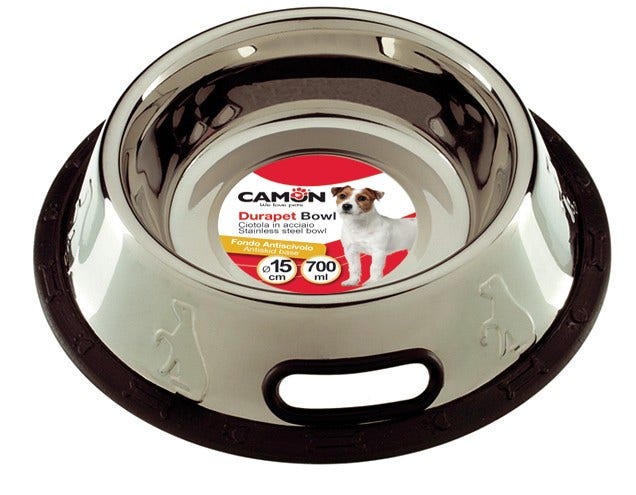 Camon Ciotola In Acciaio Antirovesciamento Diametro 14cm 500ml-1