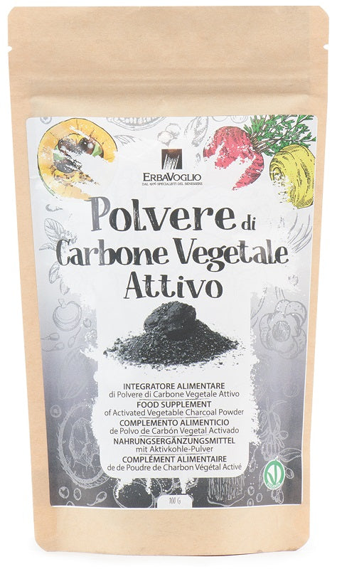 Polvere di Carbone Vegetale Attivo 100g
