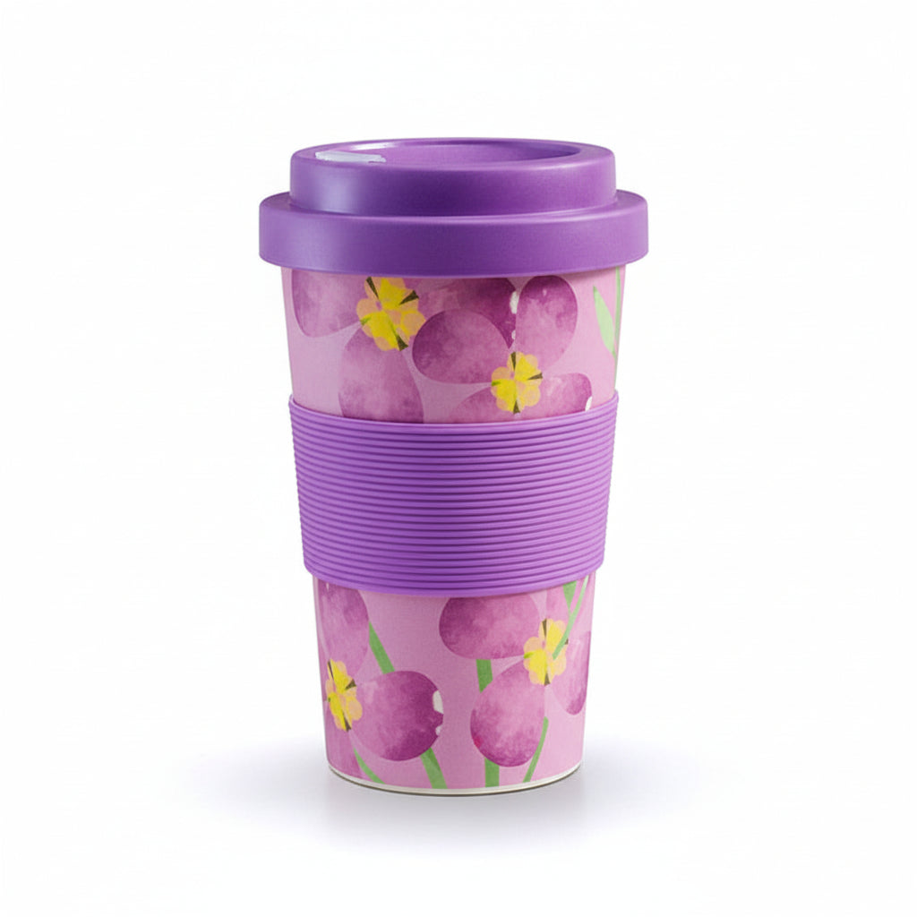 Neavita Bamboo Mug Watercolor Violette