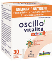 Boiron Oscillo Vitalità 3Anni+ 30 Stick Orosolubili
