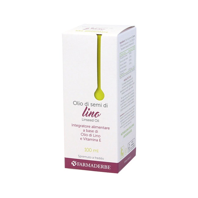 Olio Alimentare Semi Di Lino 100ml  - 2