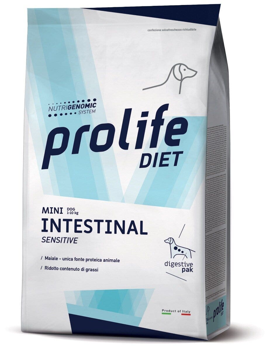 Prolife Dog Diet Intestinal Sensitive Cibo Secco Per Cani Taglia Mini Sacco 500g-2