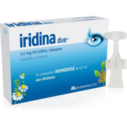 Iridina Due Collirio Monodose 10 Flaconi 0,5ml 0,05%  - 5