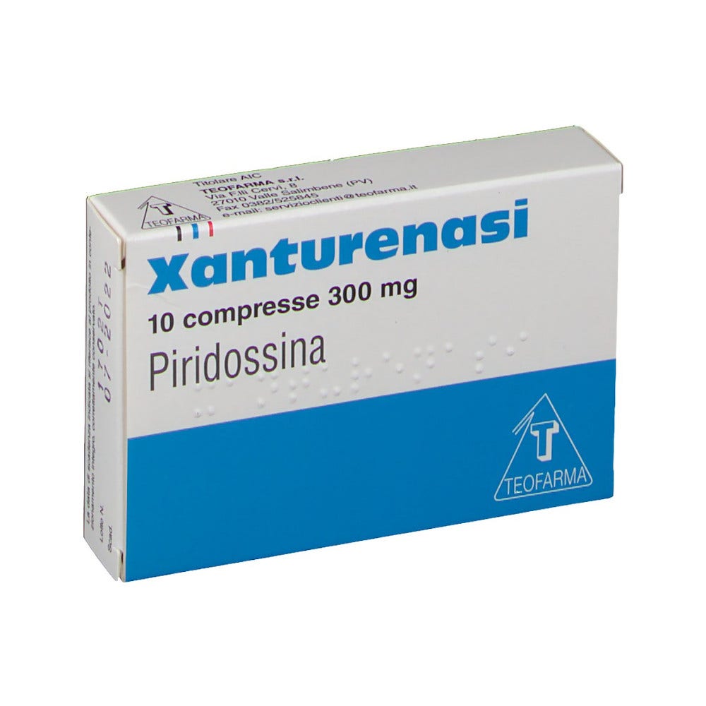Xanturenasi*10 Compresse 300mg  - 1