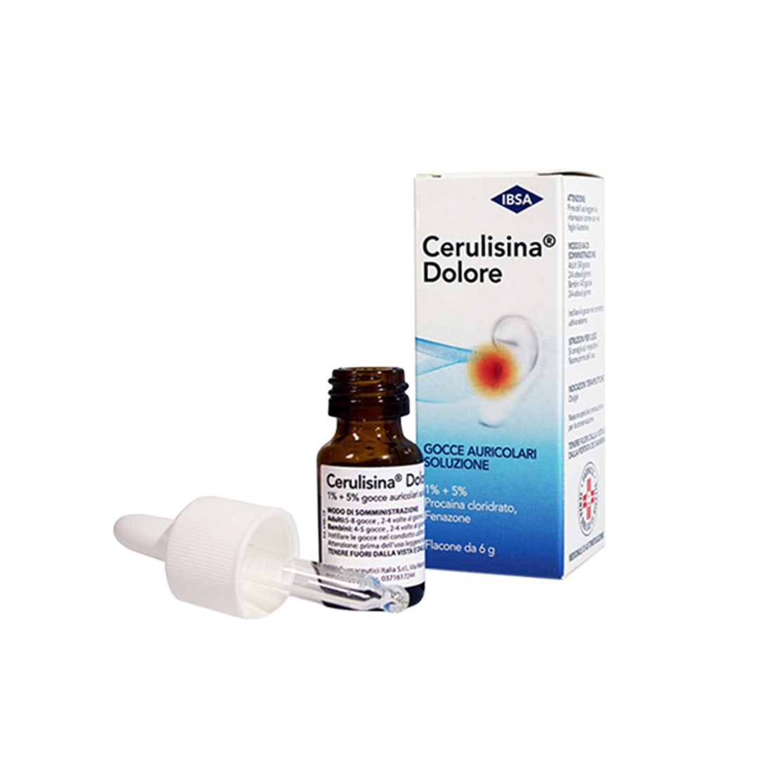 Cerulisina Dolore Gocce Auricolari Soluzione 6ml-3