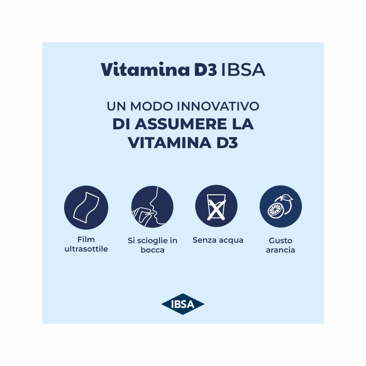 Ibsa Vitamina 3D 2000UI: Film Orodispersibili da 30 pz-7