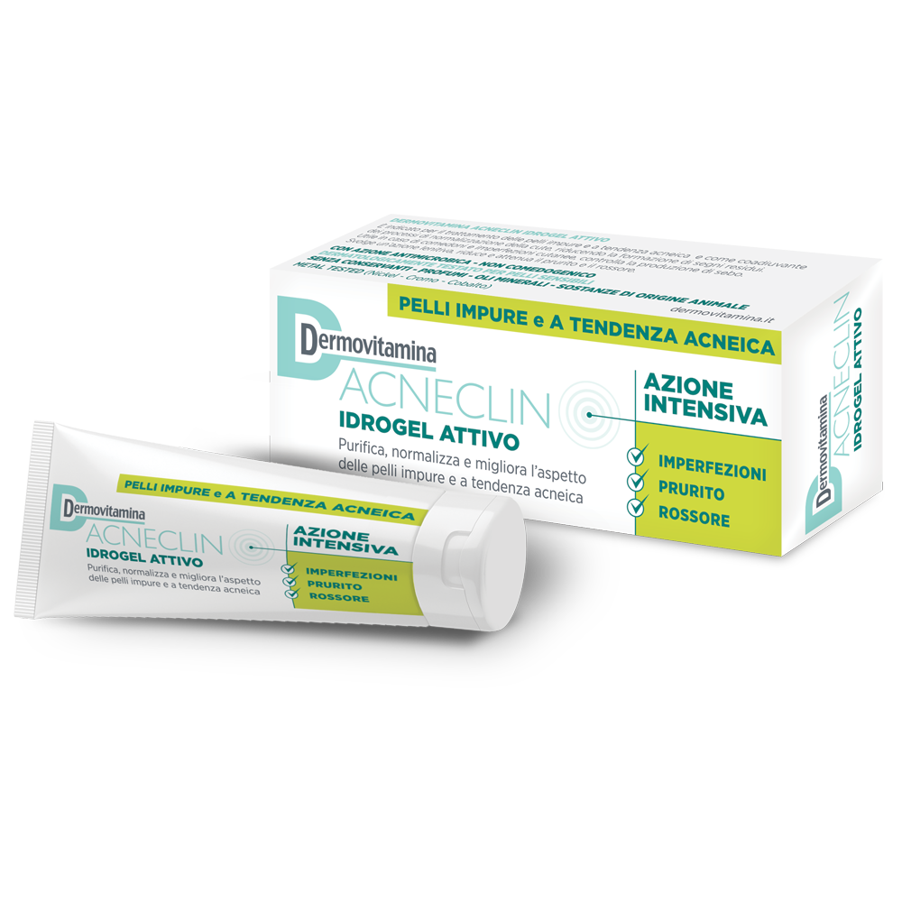Dermovitamina Acneclin Idrogel Attivo 40ml  - 2