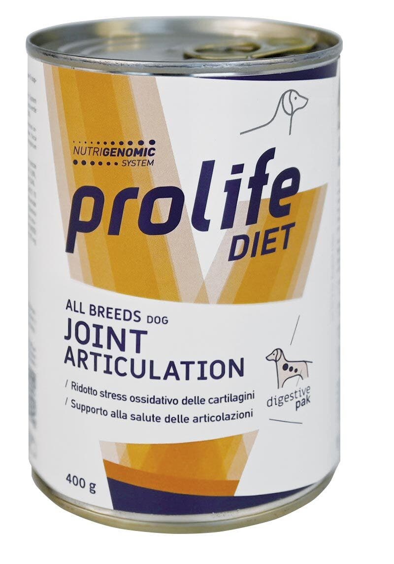 Prolife Dog Diet Wet Joint Articulation Cibo Umido Per Cani Tutte Le Taglie Lattina 400g-1