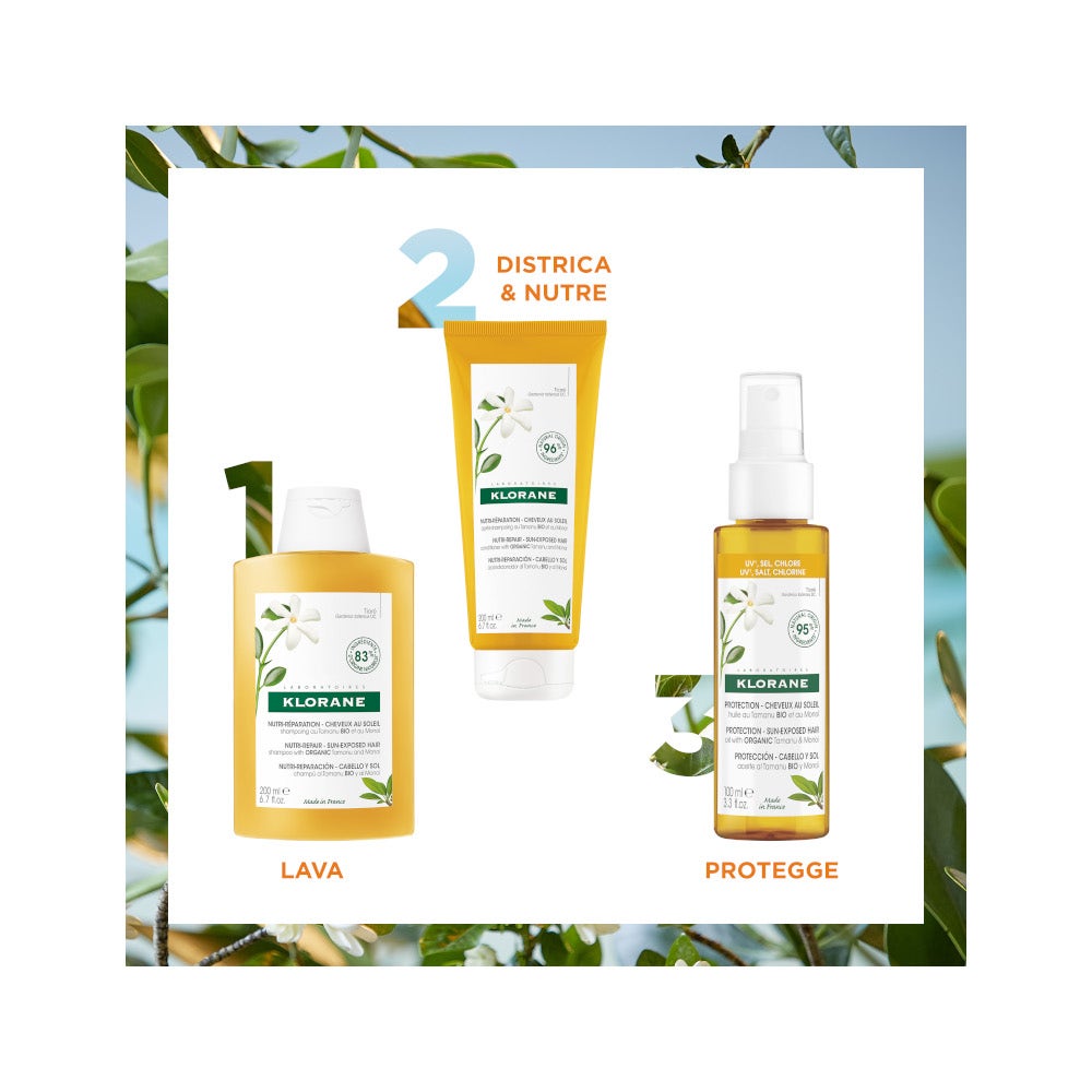 Klorane Olio al Tamanu Bio E Monoï 100ml-5