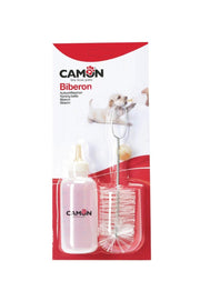 Camon Set Biberon Con Spazzolino E Tettarella Di Ricambio Per Cani/Gatti-2