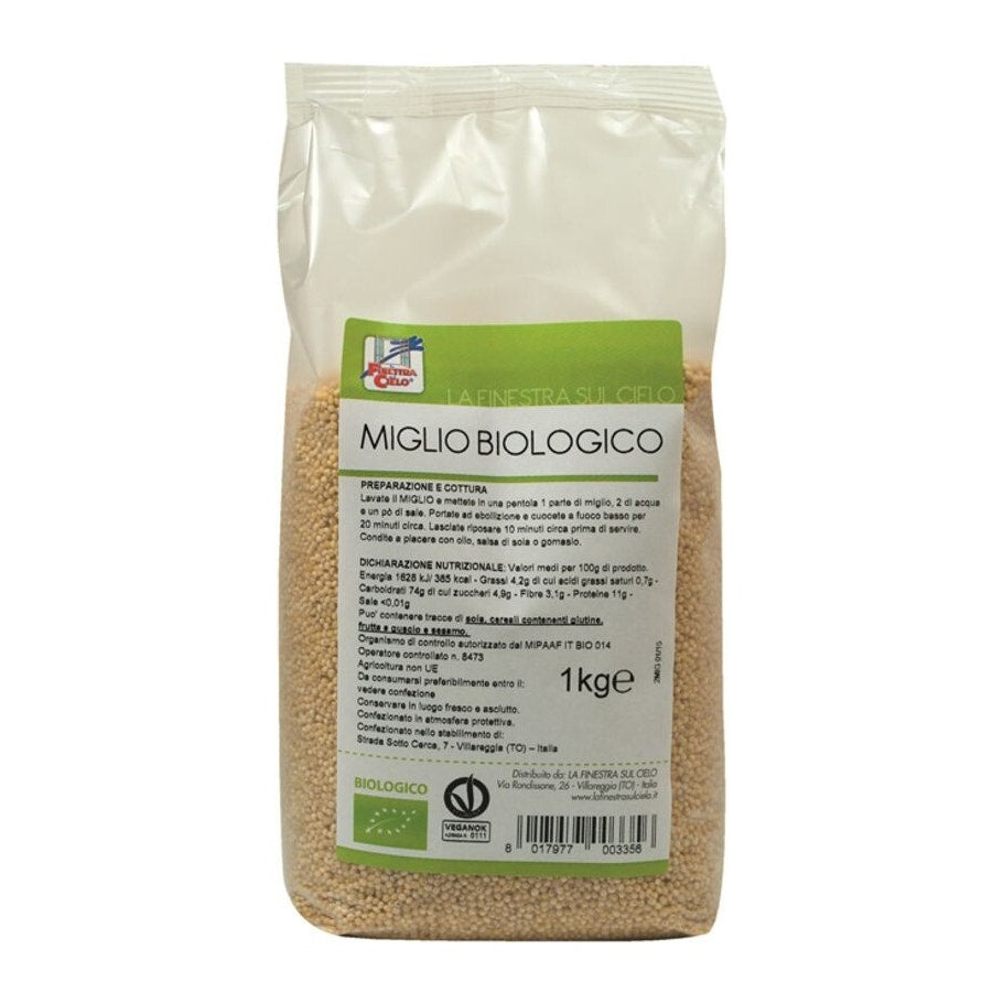 La Finestra Sul Cielo Miglio Decorticato Biologico 1kg-2