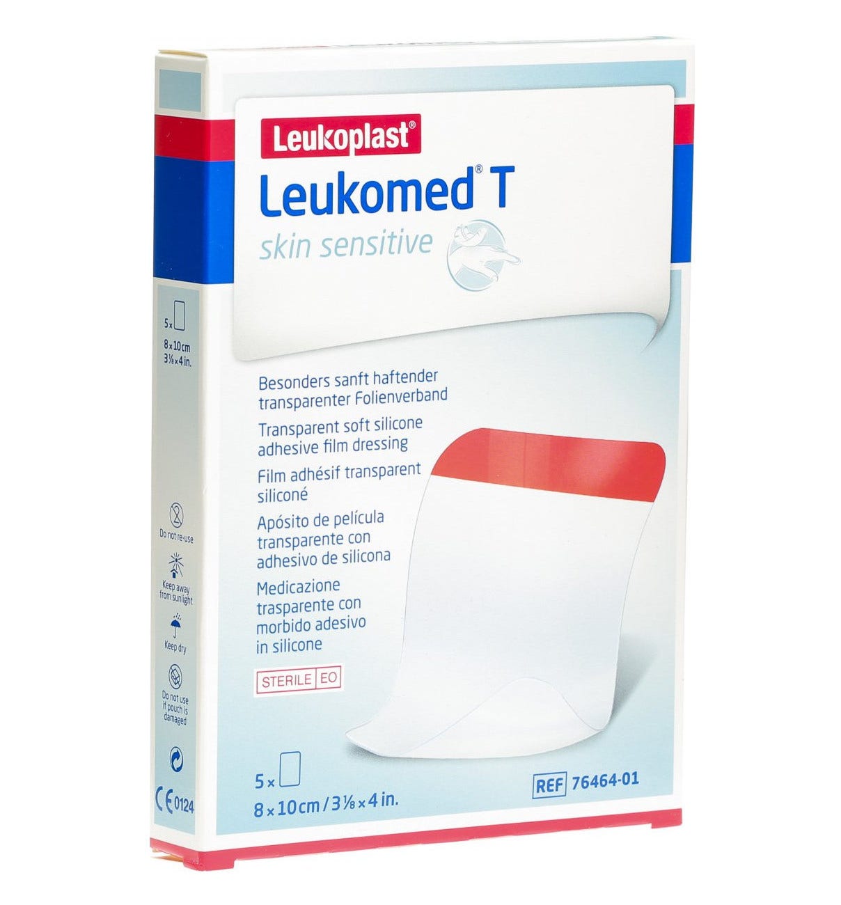 Leukomed T Plus Medicazione Post Operatoria Trasparente Impermeabile 8x10cm 5 Pezzi-1