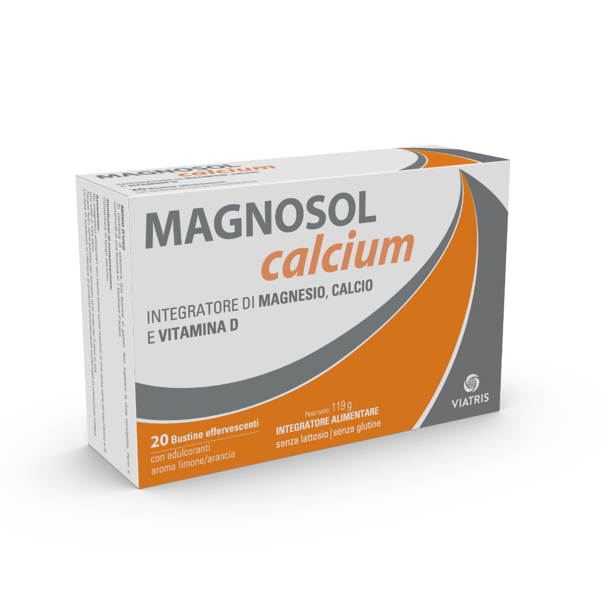 Magnosol Calcium Polvere Effervescente 20 Bustine -4