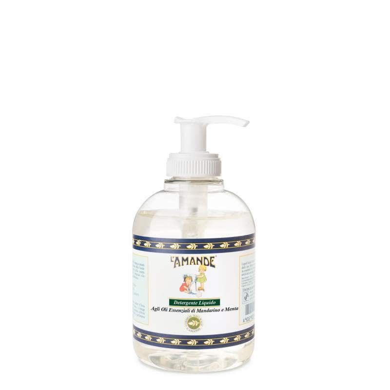 L'Amande Detergente Liquido Oli Essenziali Mandarino Menta 300ml  - 2