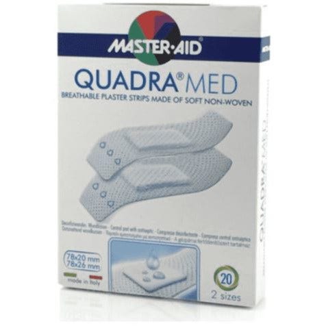 Master Aid Cerotti Quadramed Assortiti 20 Pezzi  - 3