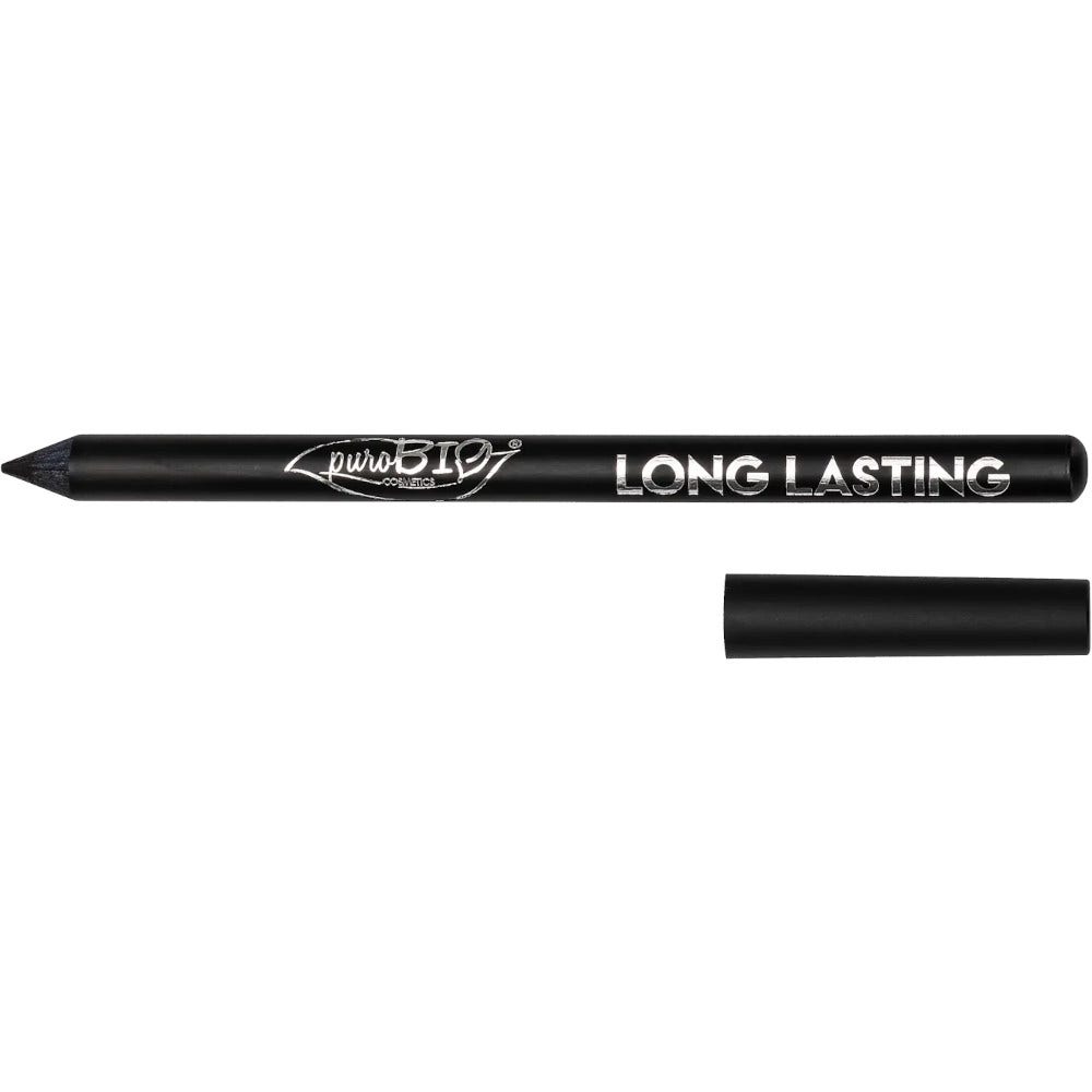 Purobio Matita Occhi Long Lasting Nero Intenso 01   - 2