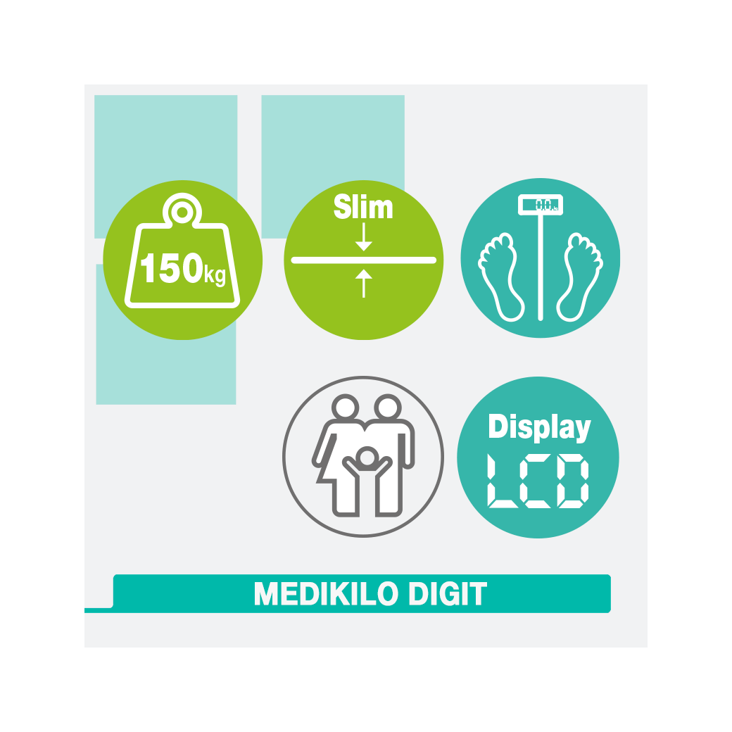 Colpharma Medikilo Digit Bilancia Digitale Pesapersone-2