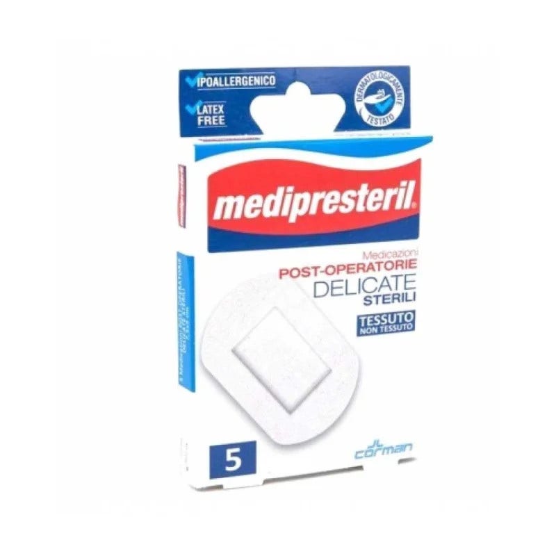 Medipresteril Post Operatoria Delicata Sterile 8X10 5 Pezzi-1