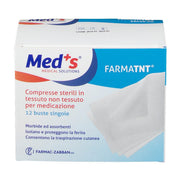 Meds Garza Compressa Tessuto Non Tessuto 10x10cm 12 Pezzi   - 1