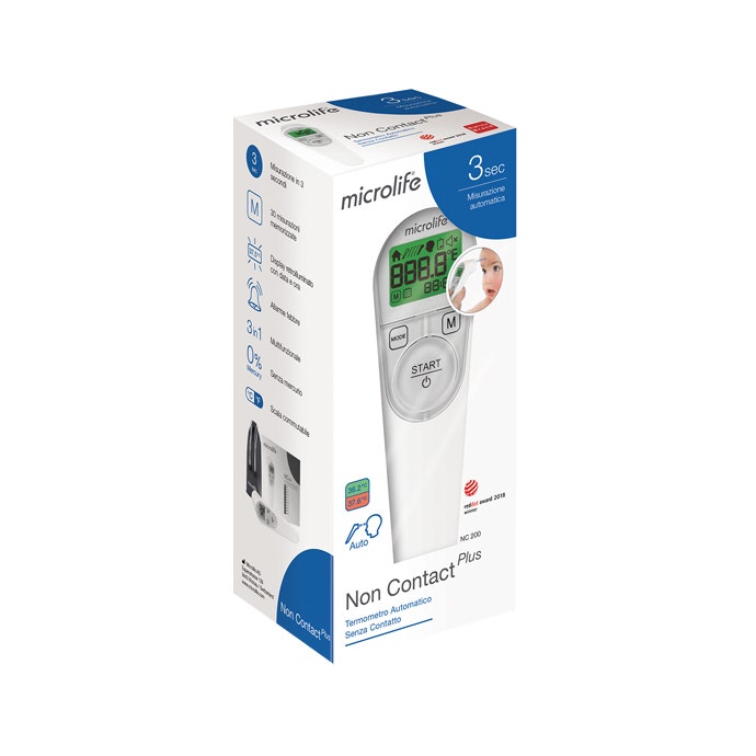 Microlife Termometro Non Contact Plus 1 Pezzo  - 2