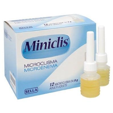 Miniclis Adulti 9g 12 Microclismi CL II - 1