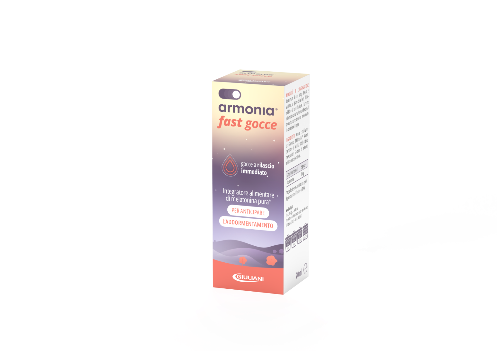 Armonia Fast 1mg Melatonina Gocce 20ml-3