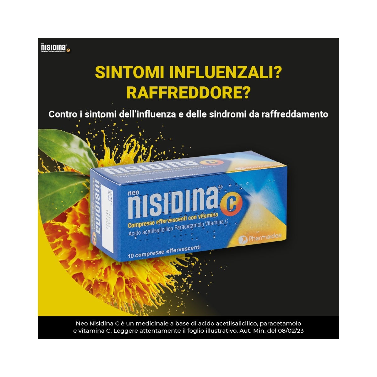 Neonisidina C 10 Compresse Effervescenti-2
