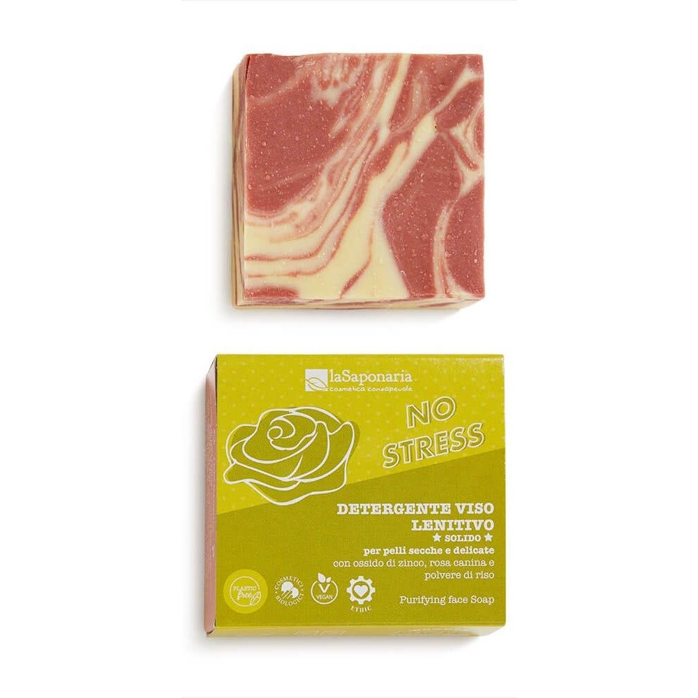 La Saponaria Wonder Pop Detergente Viso Solido Lenitivo No Stress 70g  - 2