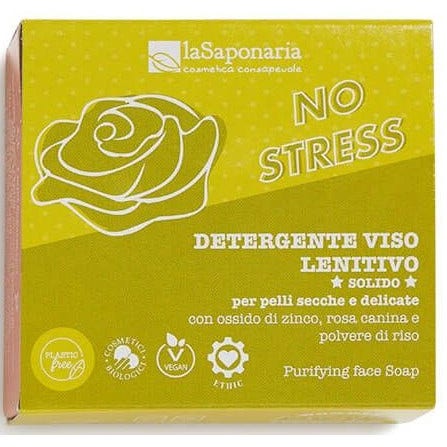 La Saponaria Wonder Pop Detergente Viso Solido Lenitivo No Stress 70g  - 1