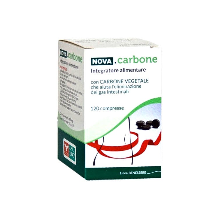 Nova Carbone Vegetale 120 Compresse  - 3