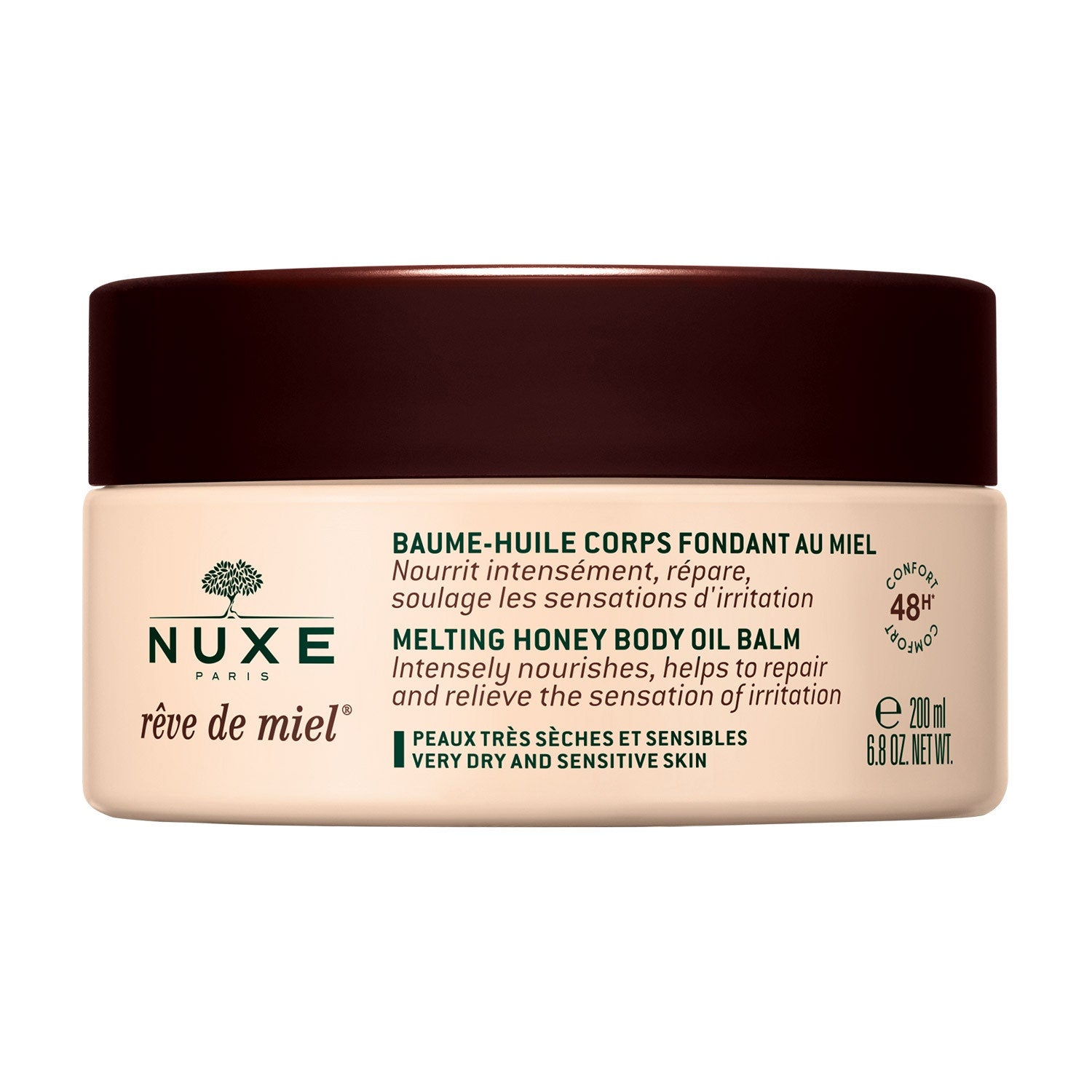 Nuxe Rêve De Miel Balsamo Olio Corpo Fondente Al Miele 200ml  - 3