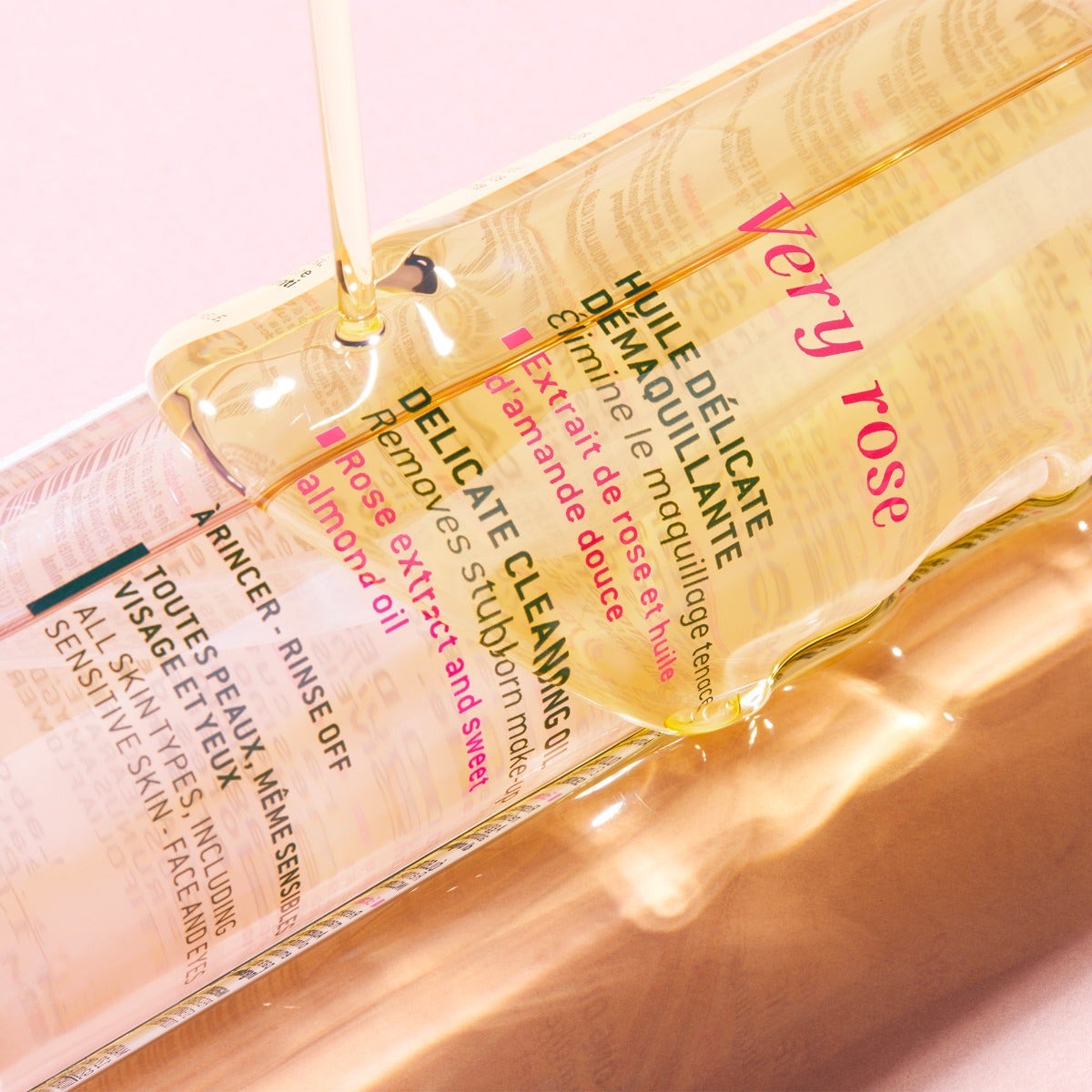 Nuxe Very Rose Olio Delicato Struccante 150ml-4