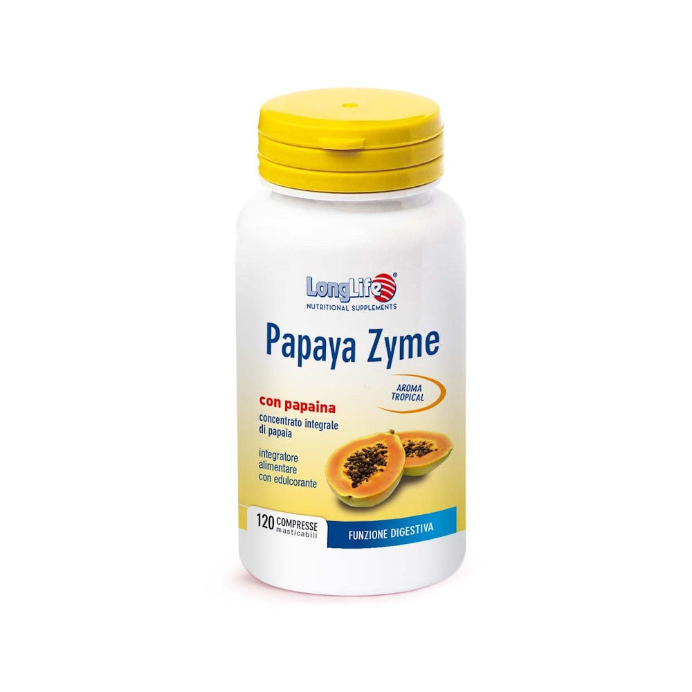 Longlife Papaya Zyme 120 Tavolette  - 2