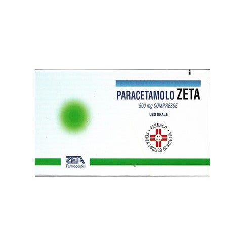 Paracetamolo Zeta 20 Compresse 500mg  - 3