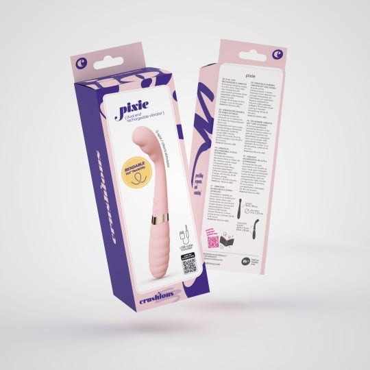 Crushious Pixie Vibratore Doppio-7