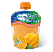 Mellin Pouch Arancia Mango Carota 90g 6Mesi+  - 1